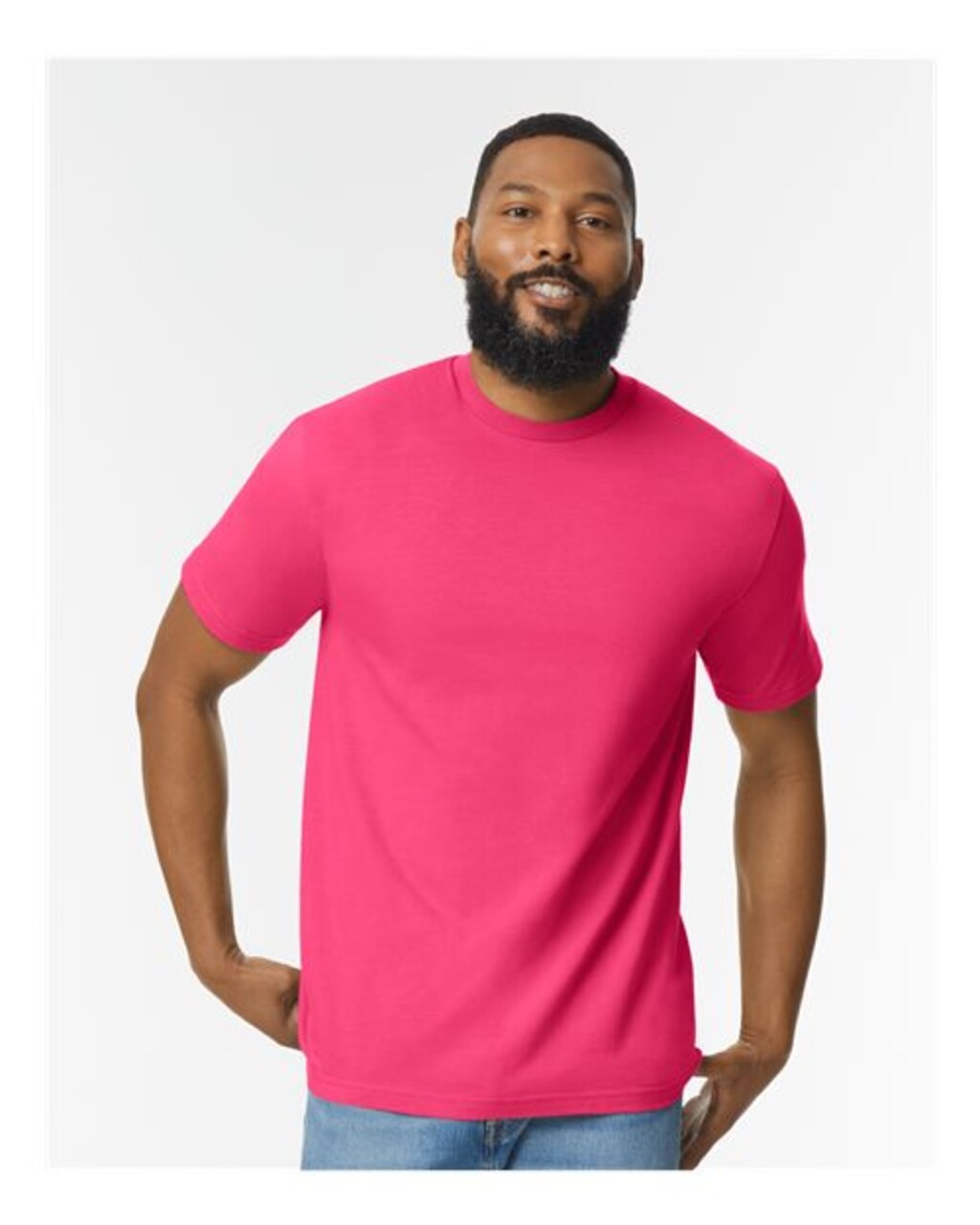 Gildan Softstyle Midweight Crewneck Short Sleeve T-Shirt For Modern Classic Fit Durable Everyday Wear